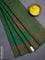 Banarasi semi matka saree green with allover thread weaves and thread woven border