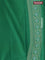 Banarasi semi katan silk saree green with allover zari woven brocade weaves and zari woven border