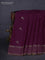 Banarasi silk saree wine shade and yellow with zari woven brids buttas and zari woven border