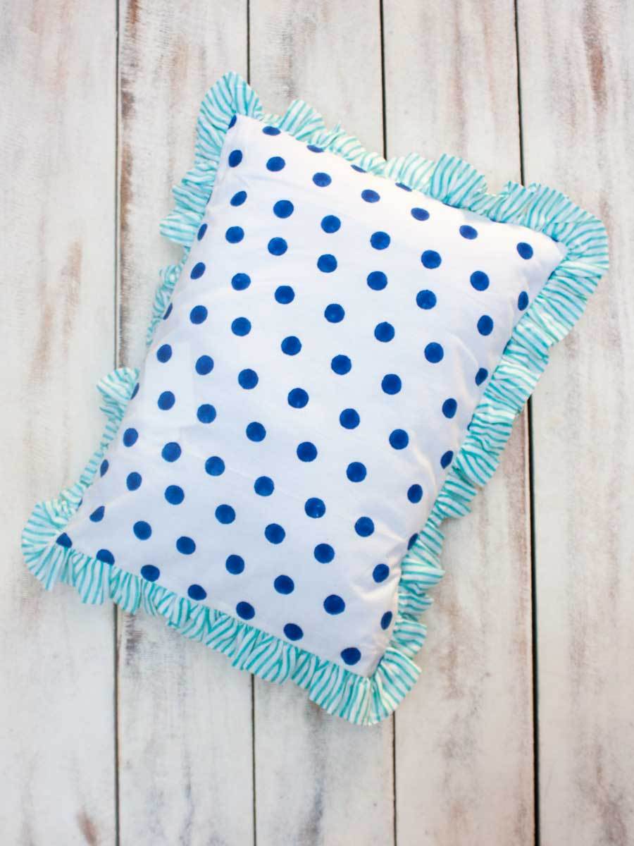 Big Polka Organic Cotton Infant Pillow