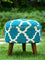 Ocean Reef Solid Wood Ottoman