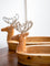 Reindeer Solid Wood Boat Tray - Large