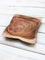 Stanley Hand Carved Wooden Platter