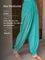 Turquoise Modal Lantern Pants