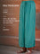 Turquoise Modal Palazzo Pants