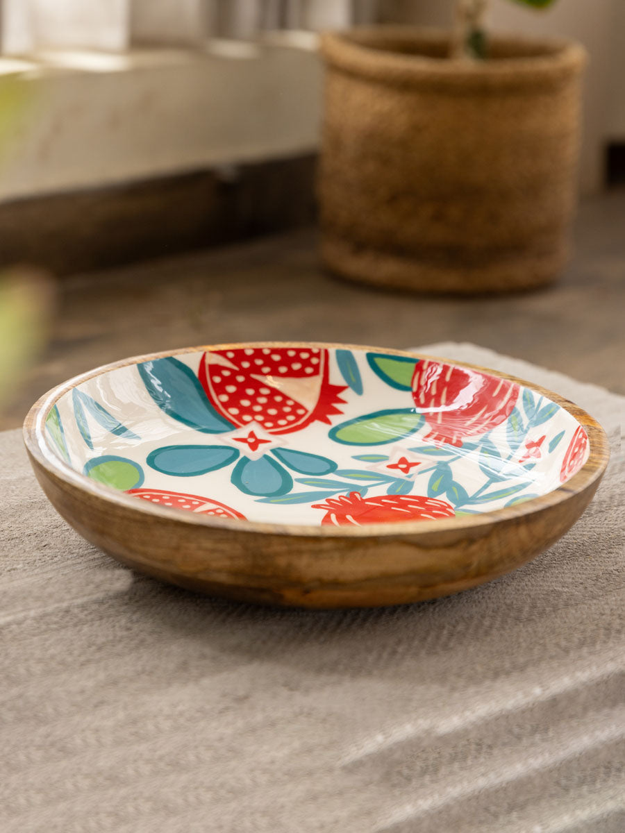 Chashme Shahi Wooden Bowl - Medium