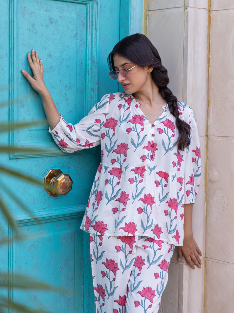 Tarang Block Printed Top