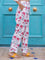 Gulaabi Hand Block Printed Folded Trousers