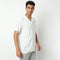 Camp Collar Half Sleeve Solid Mood Shirt