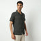 Camp Collar Half Sleeve Yarn Dyed Textured Mood Shirt