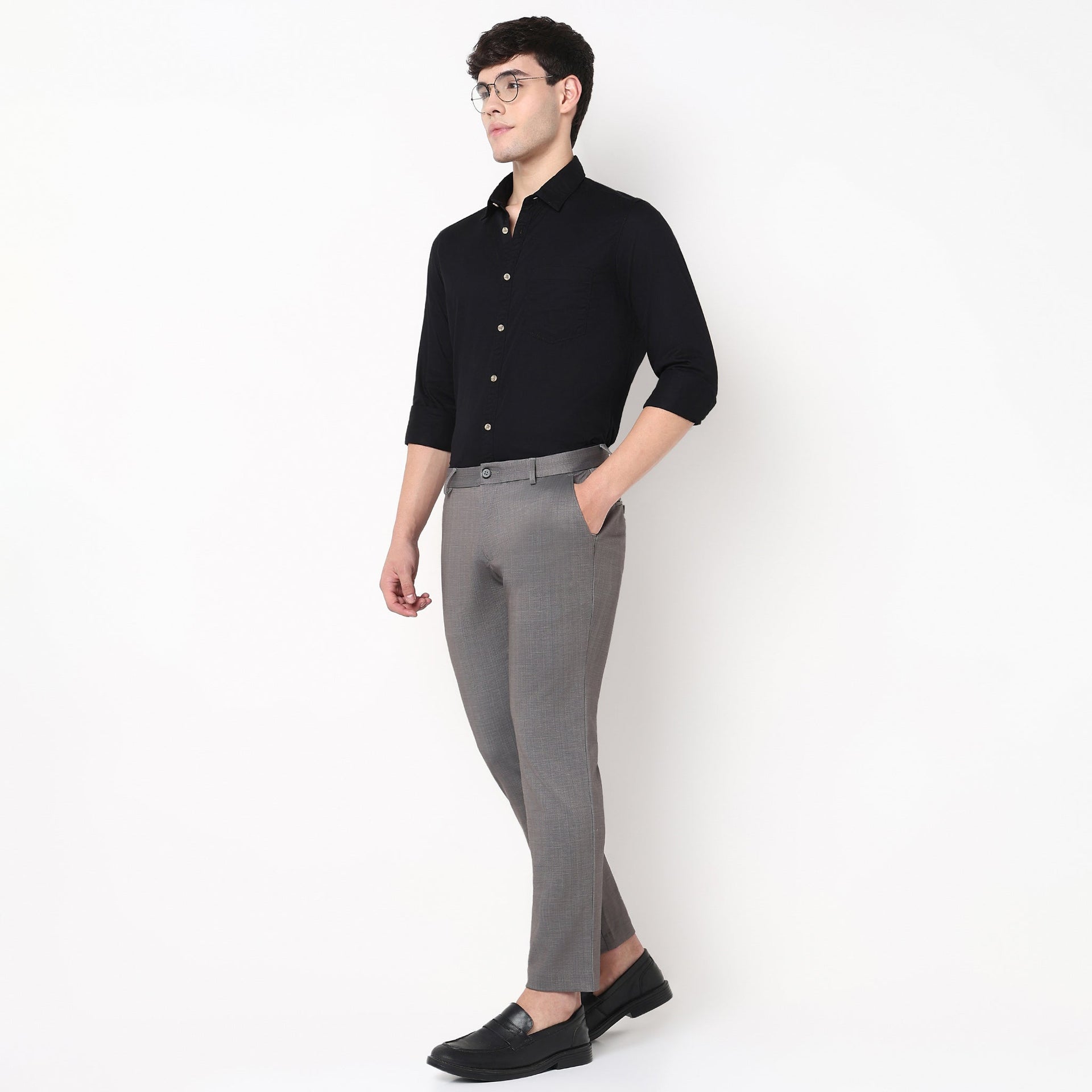 Crop Flex Pants - Ultra-Stretch Travel Friendly Crop Length With Secure Zip Pocket