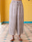 Grey Stripes Modal Palazzo Pants