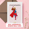 Supermom Cape Card - Hindi