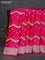 Banarasi semi mushru silk saree pink with allover zari weaves & buttas and zari woven border
