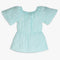 Girls Regular Fit Checkered Top