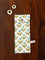 Tiny Tulip Block Printed Toothbrush Travel Pouch