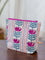 Set of 2 - Lotus Love Block Printed Vanity Case and Travel Pouch