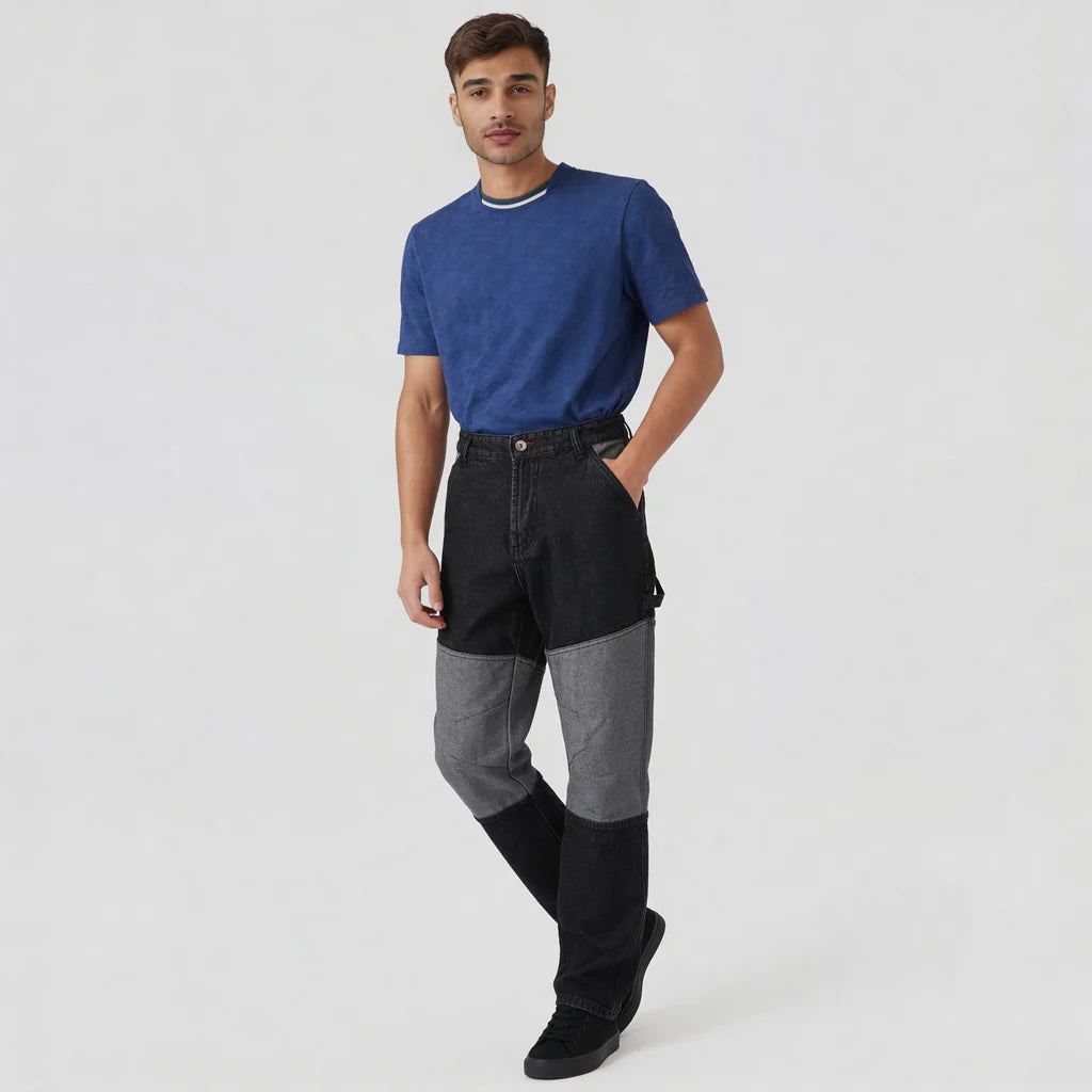Baggy Fit Mid Rise K Denim