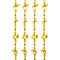 Brass Chains for Swing, Jhula Chain, Swing Chain Hooks and Accessories, Color - Golden. Height  71 Inches.