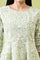 Green Paisley Printed Pure Cotton Anarkali Kurta and Pants Set