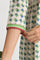 White Lotus Printed Pure Cotton Gathered Kurta and Pants Co-ord Set