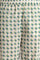 White Lotus Printed Pure Cotton Gathered Kurta and Pants Co-ord Set