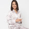 Cotton Printed Shirt with Pyjama Sleepwear Set