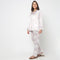 Cotton Printed Shirt with Pyjama Sleepwear Set