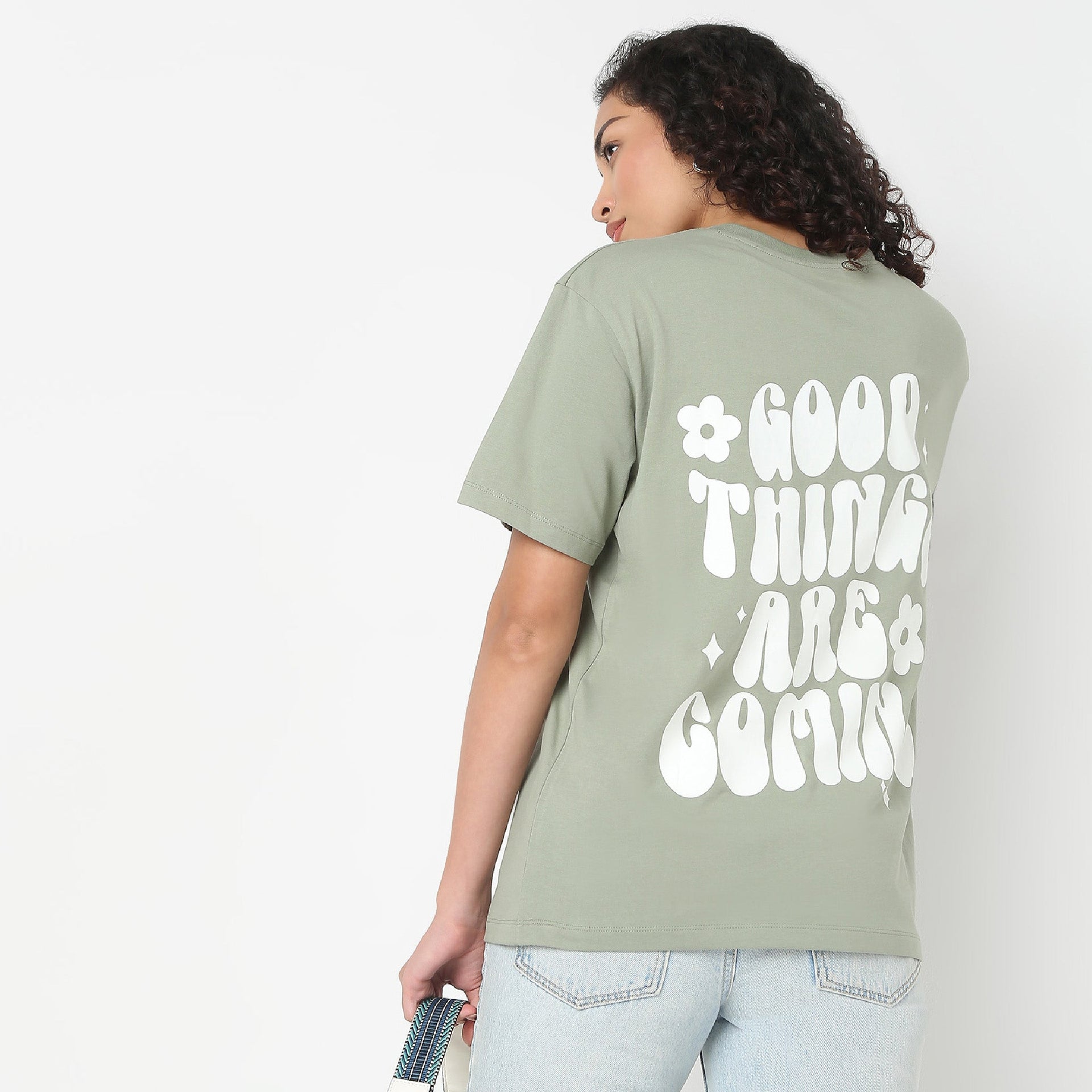 Betty Front Print Graphic Tee