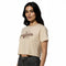 Cotton Graphic Crop T-Shirt