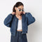Denim Zipper Casual Jacket