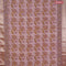 Semi gadwal saree greyish purple with allover prints and zari woven border