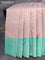 Pure kanjivaram silk saree grey and teal green shade with allover zari woven brocade weaves and zari woven border
