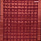 Banarasi cotton saree maroon with copper zari woven ikat weaves and copper zari woven border