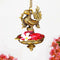 Brass Hanging Diya, Brass diya for puja, Diya with hanging chain