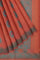 Coimbatore Cotton Butta Saree - Orange