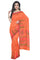Coimbatore Cotton Butta Saree - Orange