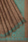 Coimbatore Cotton Emboss Saree - Brown