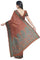 Coimbatore Cotton Emboss Saree - Brown
