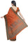 Coimbatore Cotton Emboss Saree - Orange