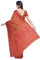 Coimbatore Cotton Emboss Saree - Orange