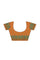 Coimbatore Cotton Emboss Saree - Orange