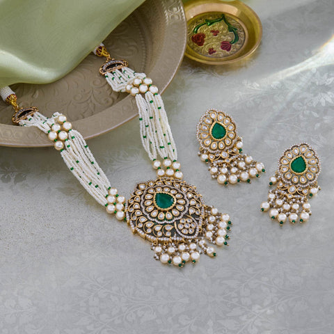 Kundan Necklace 165818