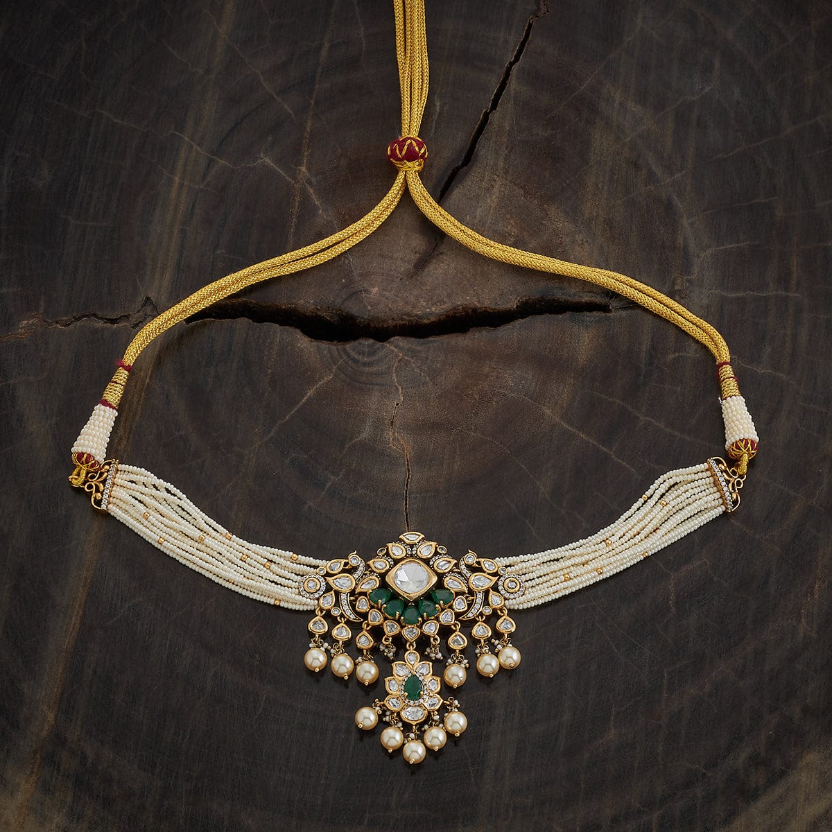 Kundan Necklace 173035