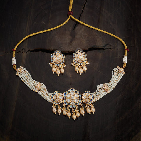 Kundan Necklace 164049