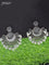 Oxidised haaram with cz stone and ganesha pendant