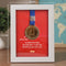 Hindi Medal Frame & Champion Mug Combo