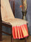 Pure kanjivaram silk saree cream and pink with allover zari weaves and long peacock zari woven border