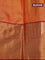 Pure kanjivaram tissue silk saree light blue shade and maroon shade with allover silver zari woven brocade weaves and long zari woven border Tissue