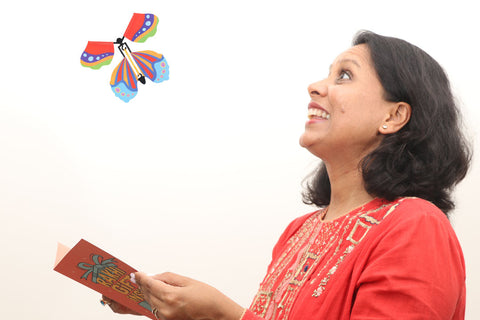 Rakhi Butterfly Card